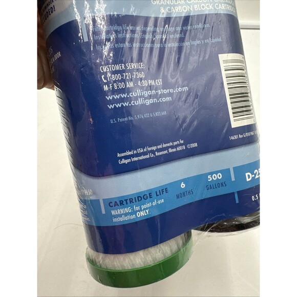 Replacement Filter Set, 0.5 um Filter, Carbon Block, Granular Carbon Filter New - Picture 3 of 6